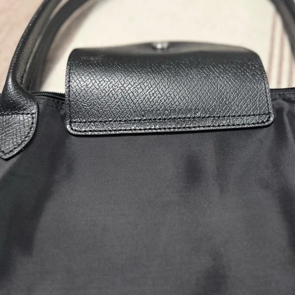 Longchamp x Pokemon Pikachu Le Pliage Large Shoulder Tote Black - Picture 10 of 13